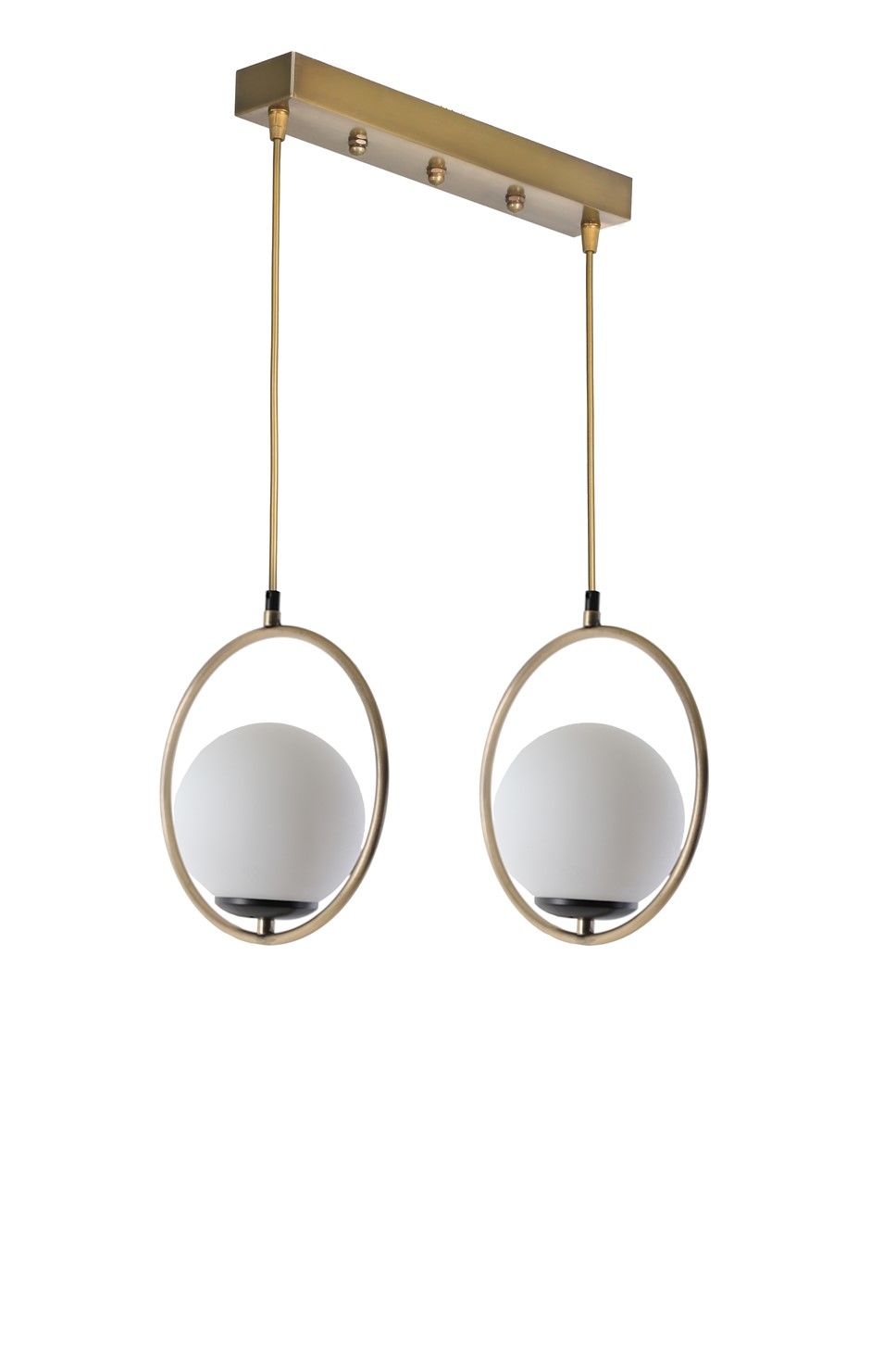 RİNG 2 Lİ SIRALI BEYAZ CAMLI ESKİTME SARKIT