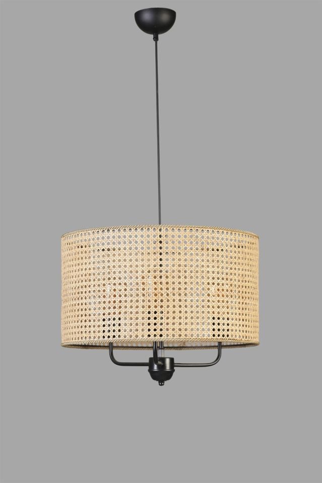 BERMUDA 3 LÜ RATTAN AVİZE