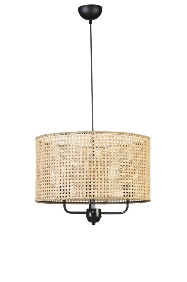 BERMUDA 3 LÜ RATTAN AVİZE