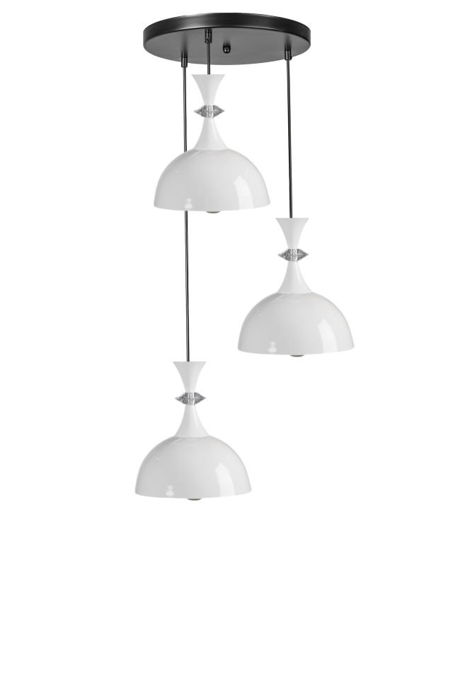 AKAY 3 LÜ TEPSİLİ BEYAZ SARKIT