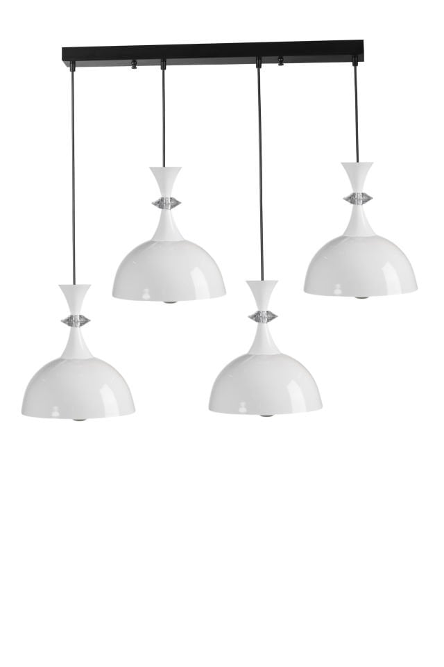 AKAY 4 LÜ SIRALI BEYAZ SARKIT