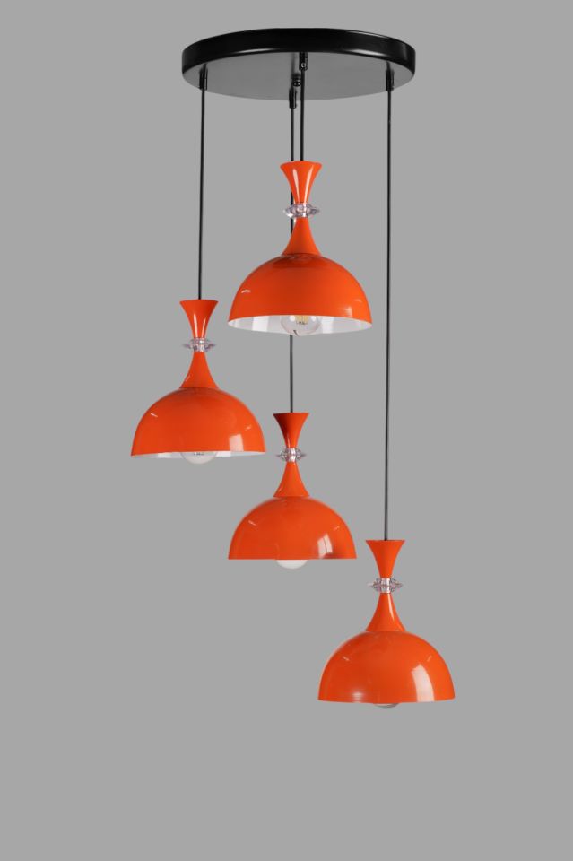 AKAY 4 LÜ TEPSİLİ TURUNCU SARKIT