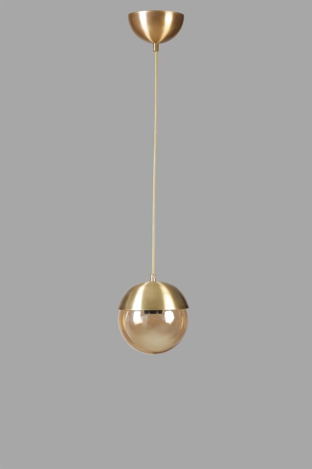 KÜRE TEKLİ ESKİTME BAL CAMLI SARKIT