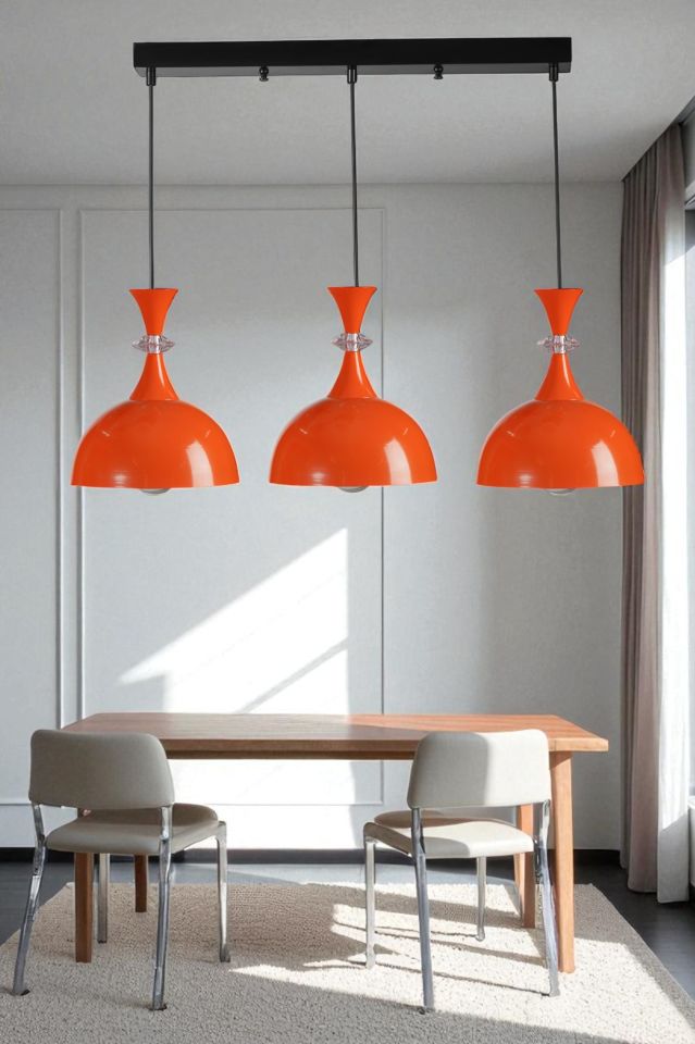 AKAY 3 LÜ SIRALI TURUNCU SARKIT