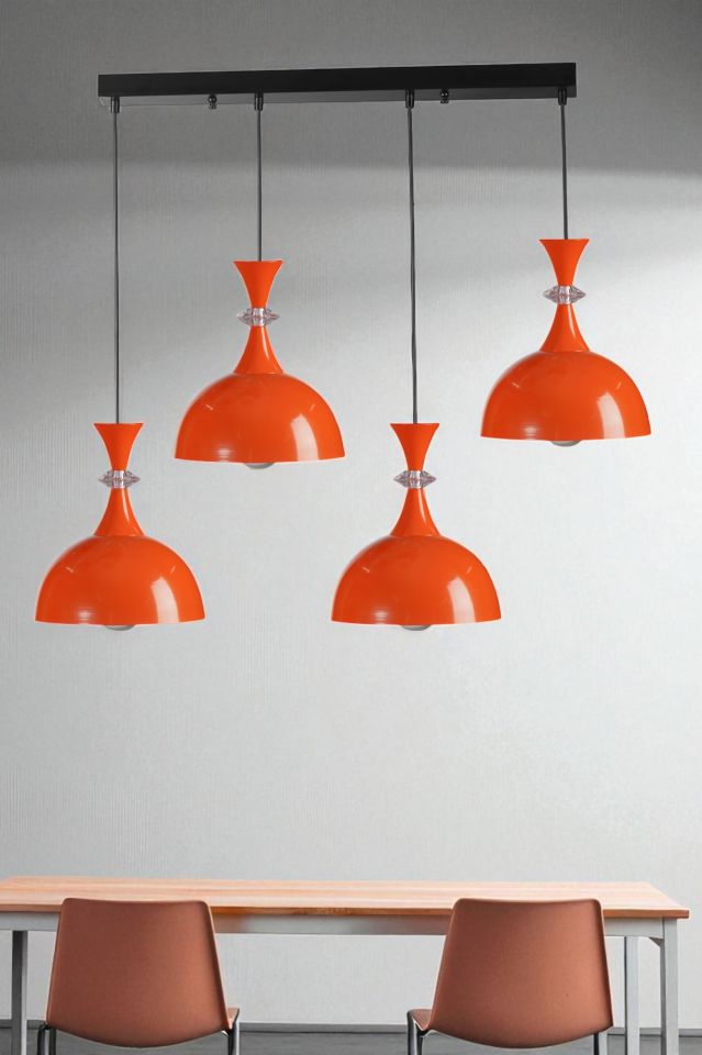 AKAY 4 LÜ SIRALI TURUNCU SARKIT