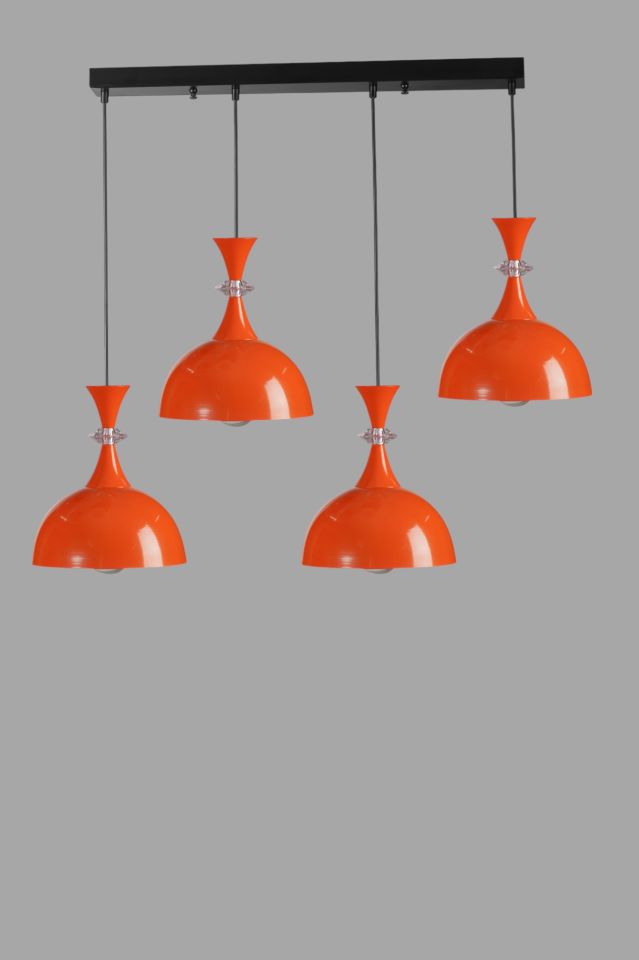 AKAY 4 LÜ SIRALI TURUNCU SARKIT