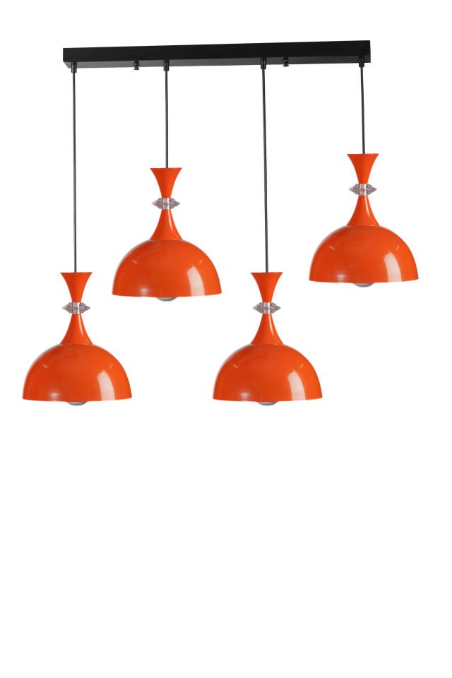 AKAY 4 LÜ SIRALI TURUNCU SARKIT