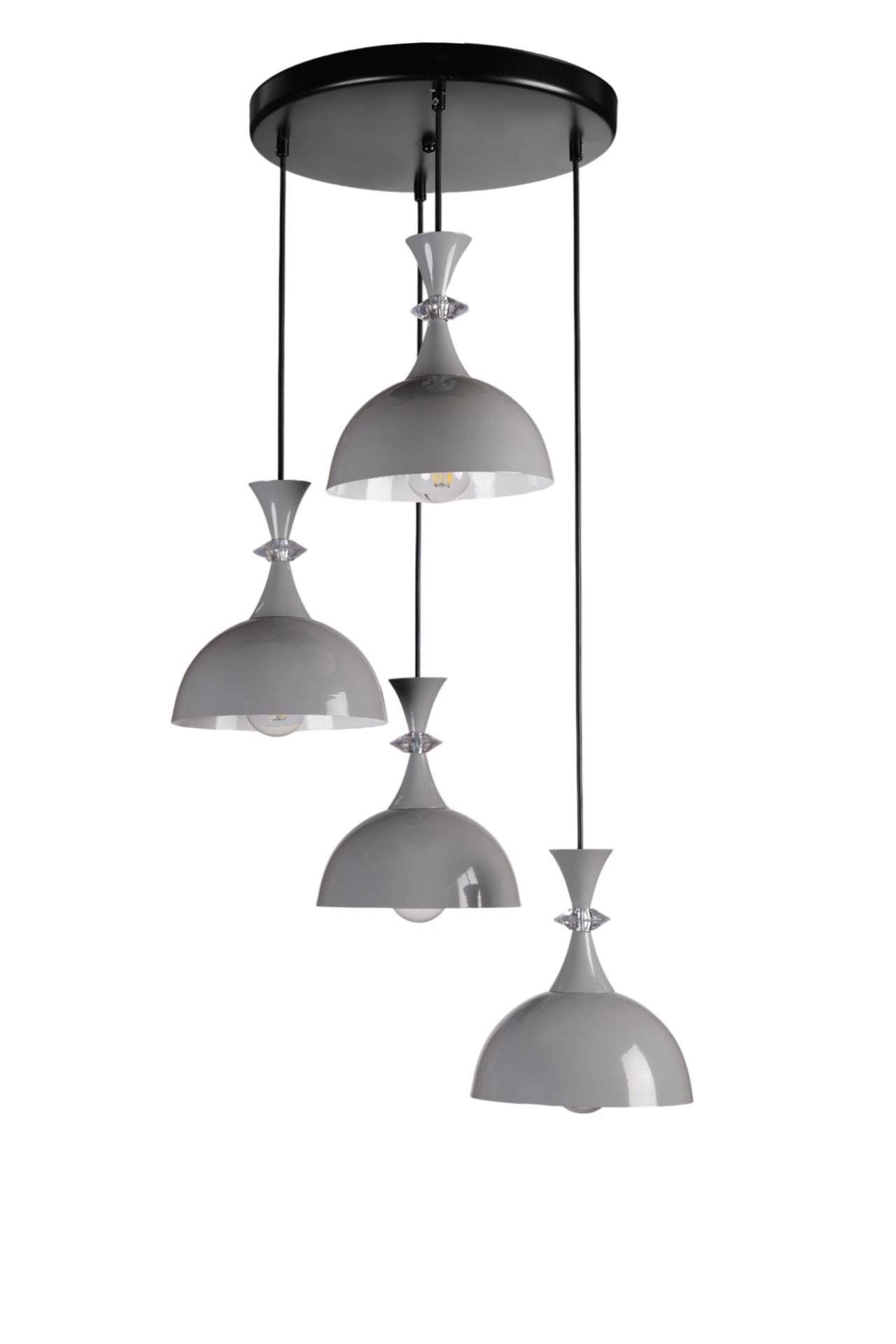 AKAY 4 LÜ TEPSİLİ GRİ SARKIT