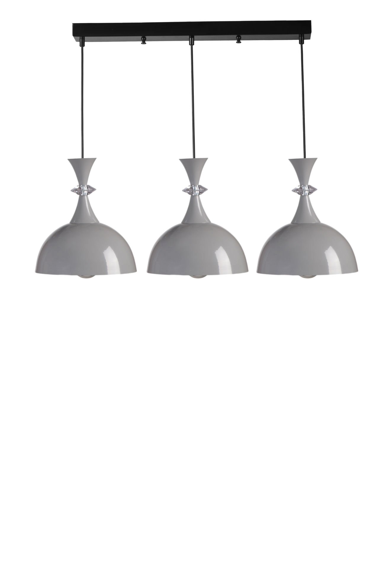 AKAY 3 LÜ SIRALI GRİ SARKIT