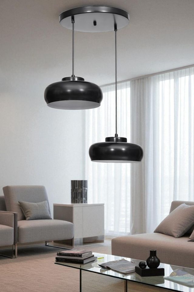 SMİTH 2 Lİ TEPSİLİ SİYAH SARKIT