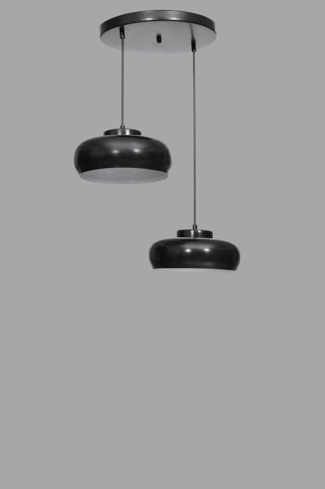 SMİTH 2 Lİ TEPSİLİ SİYAH SARKIT