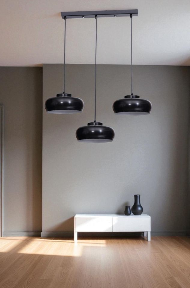 SMİTH 3 LÜ SIRALI SİYAH SARKIT