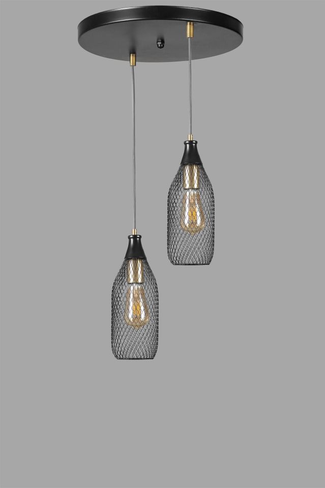 RİO 2 Lİ TEPSİLİ SİYAH SARKIT