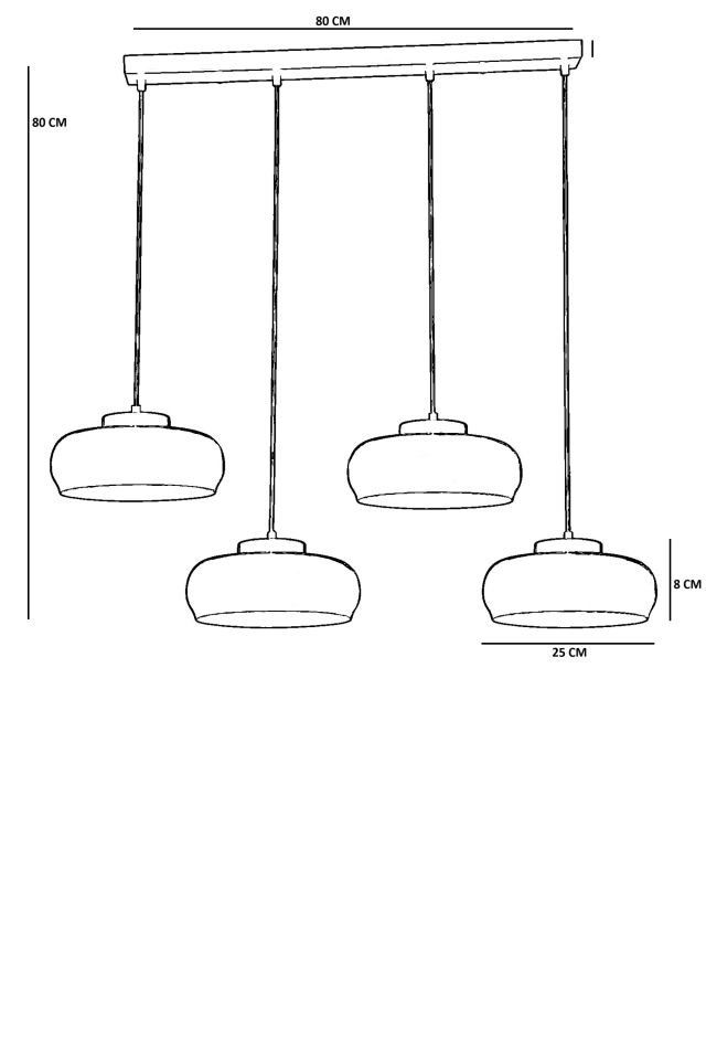 SMİTH 4 LÜ SIRALI ESKİTME SARKIT