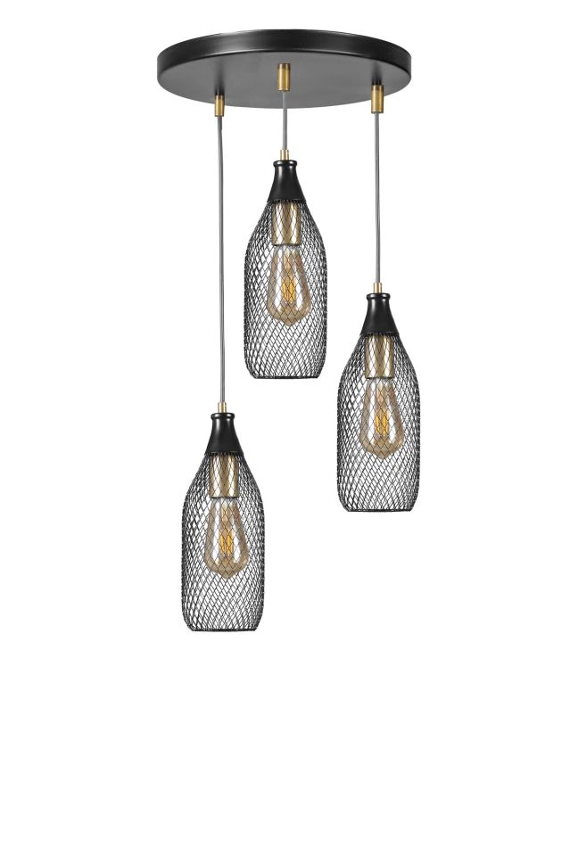 RİO 3 LÜ TEPSİLİ SİYAH SARKIT