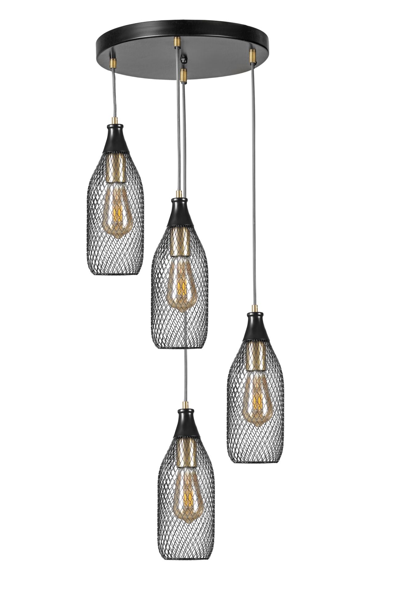 RİO 4 LÜ TEPSİLİ SİYAH SARKIT