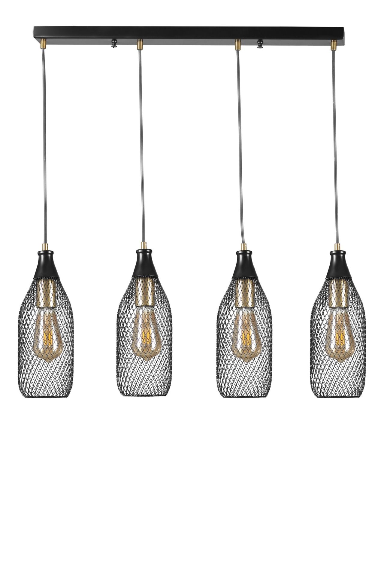 RİO 4 LÜ SIRALI SİYAH SARKIT