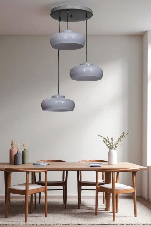 SMİTH 3 LÜ TEPSİLİ GRİ SARKIT