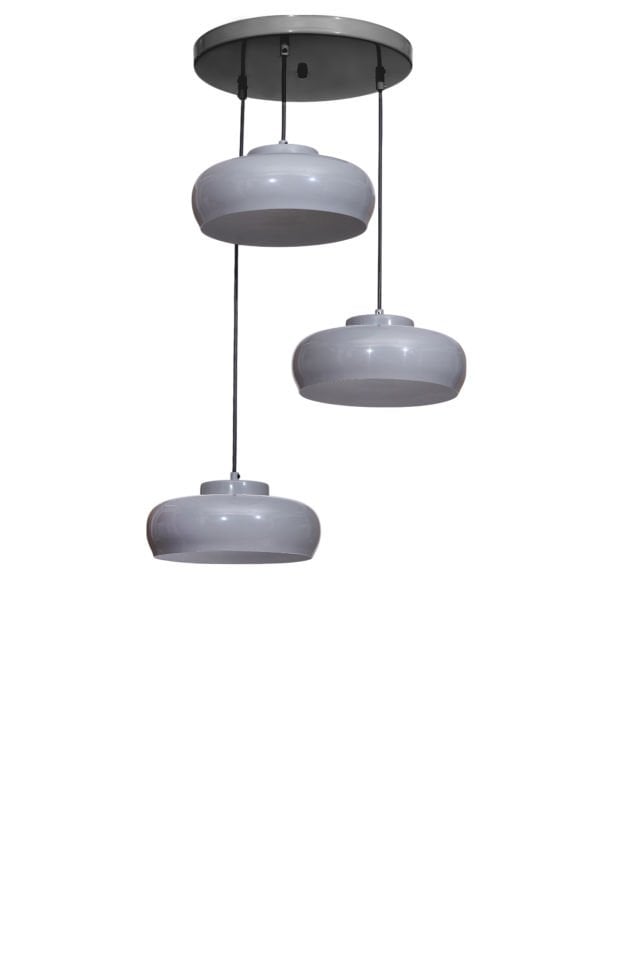 SMİTH 3 LÜ TEPSİLİ GRİ SARKIT