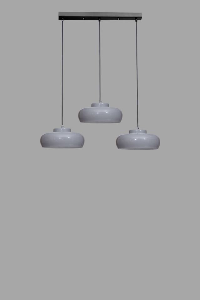 SMİTH 3 LÜ SIRALI GRİ SARKIT