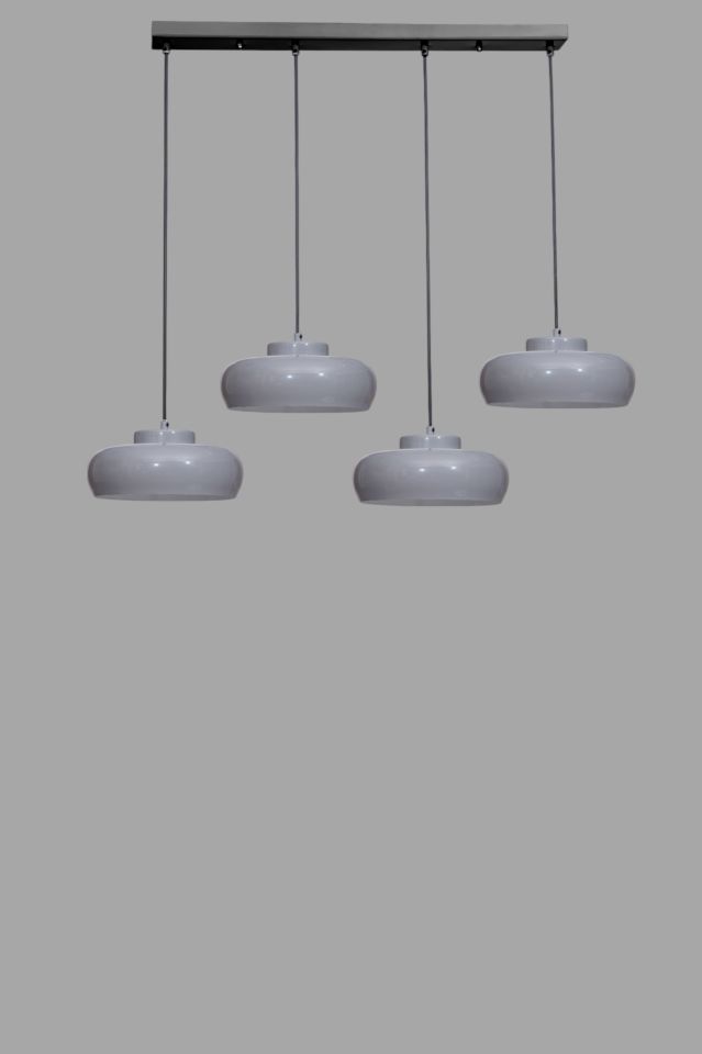 SMİTH 4 LÜ SIRALI GRİ SARKIT