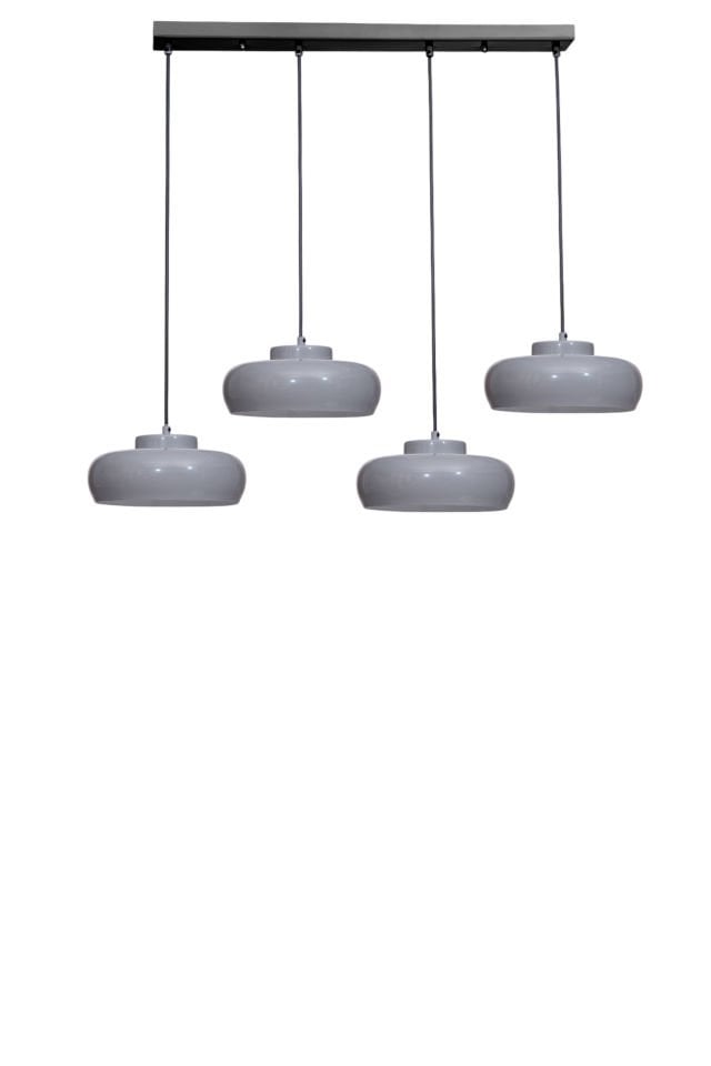 SMİTH 4 LÜ SIRALI GRİ SARKIT