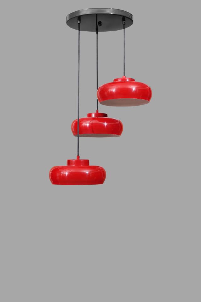 SMİTH 3 LÜ TEPSİLİ KIRMIZI SARKIT