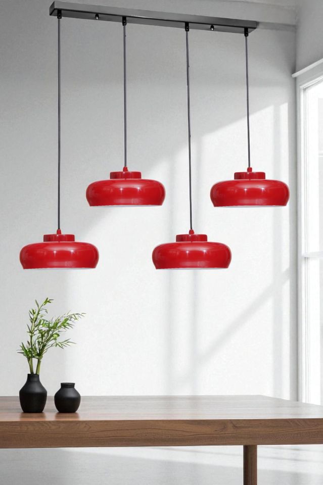 SMİTH 4 LÜ SIRALI KIRMIZI SARKIT