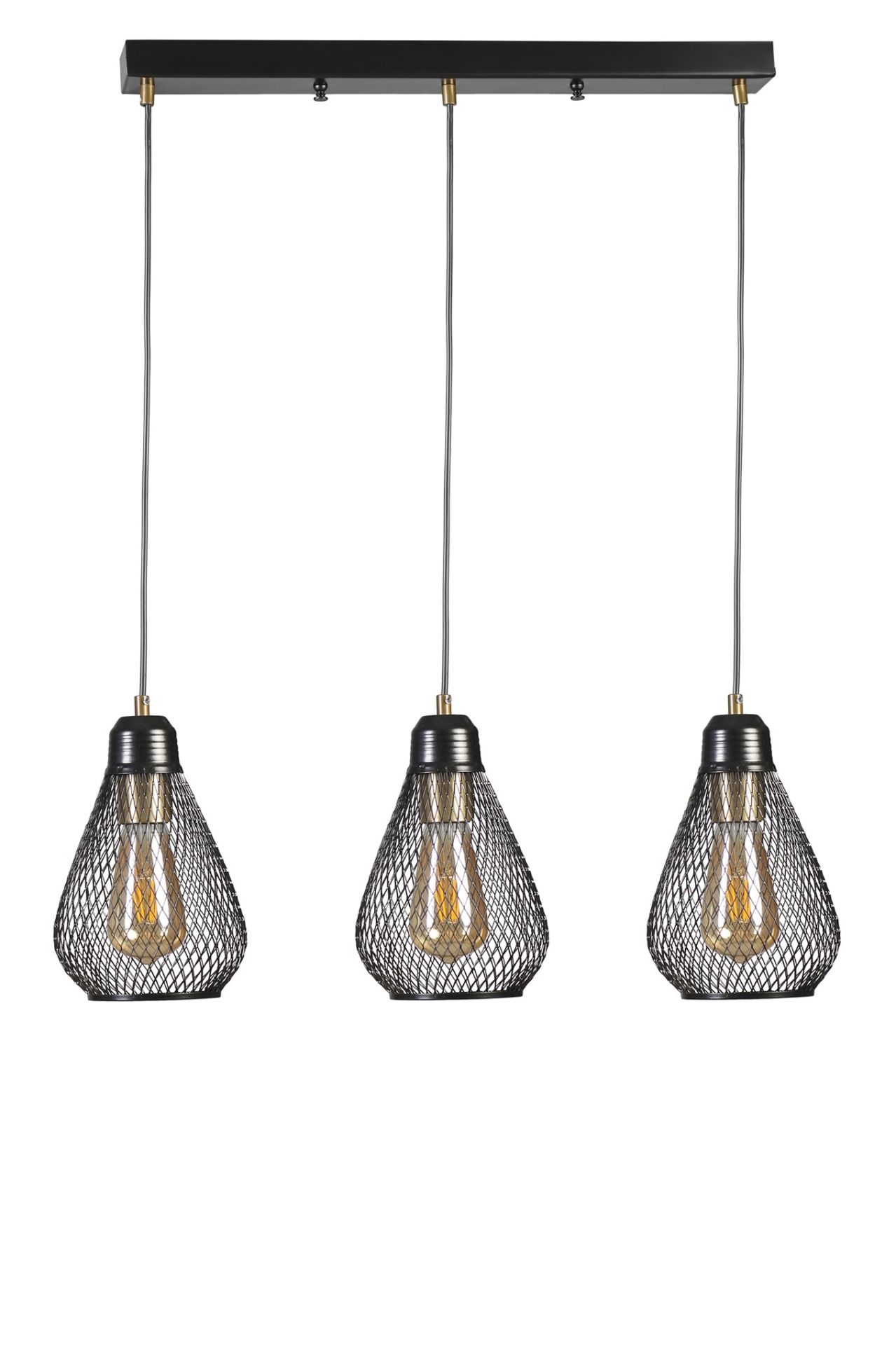 ARMUT 3 LÜ SIRALI SİYAH SARKIT