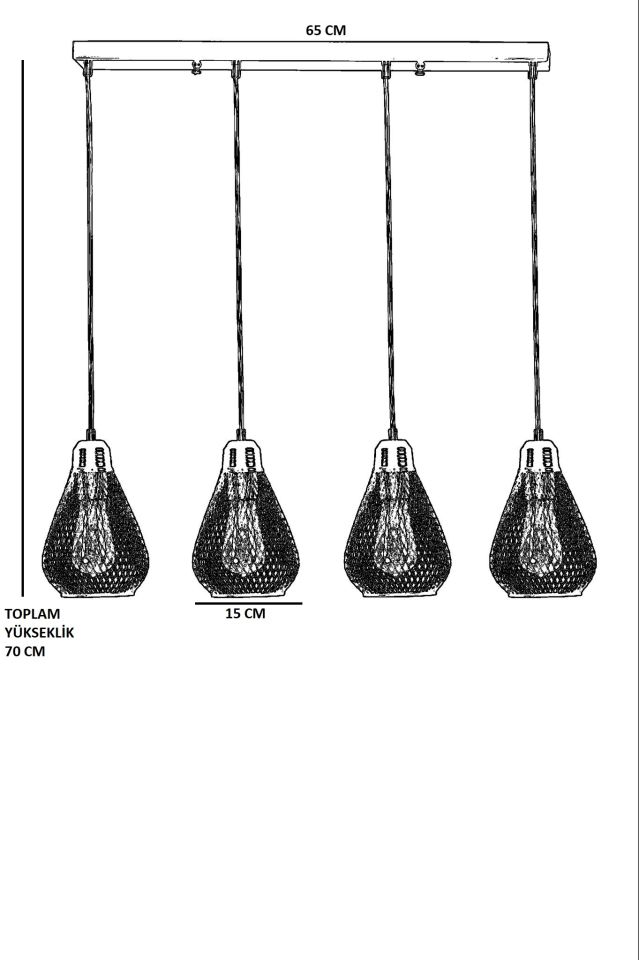 ARMUT 4 LÜ SIRALI ESKİTME SARKIT