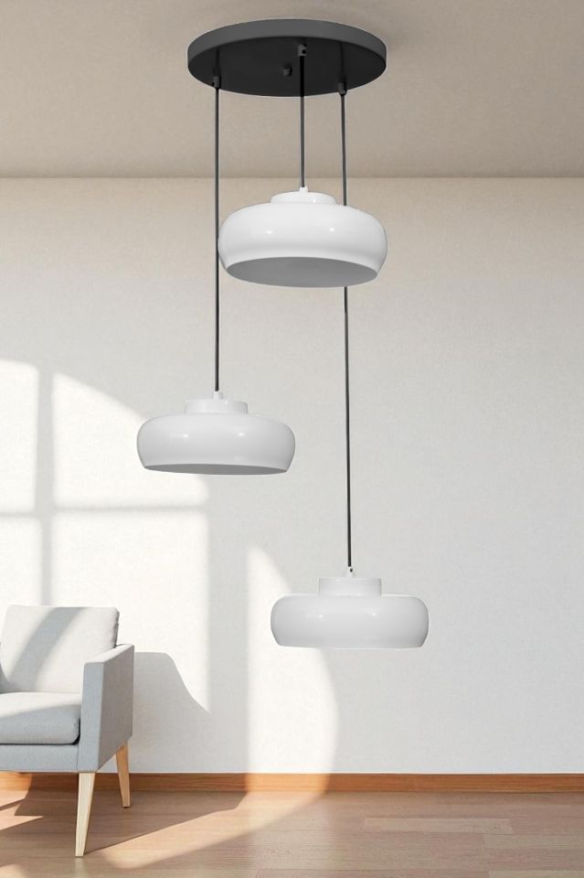 SMİTH 3 LÜ TEPSİLİ BEYAZ SARKIT