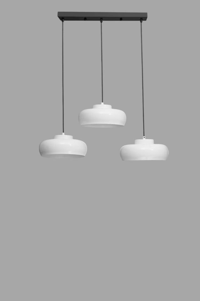 SMİTH 3 LÜ SIRALI BEYAZ SARKIT