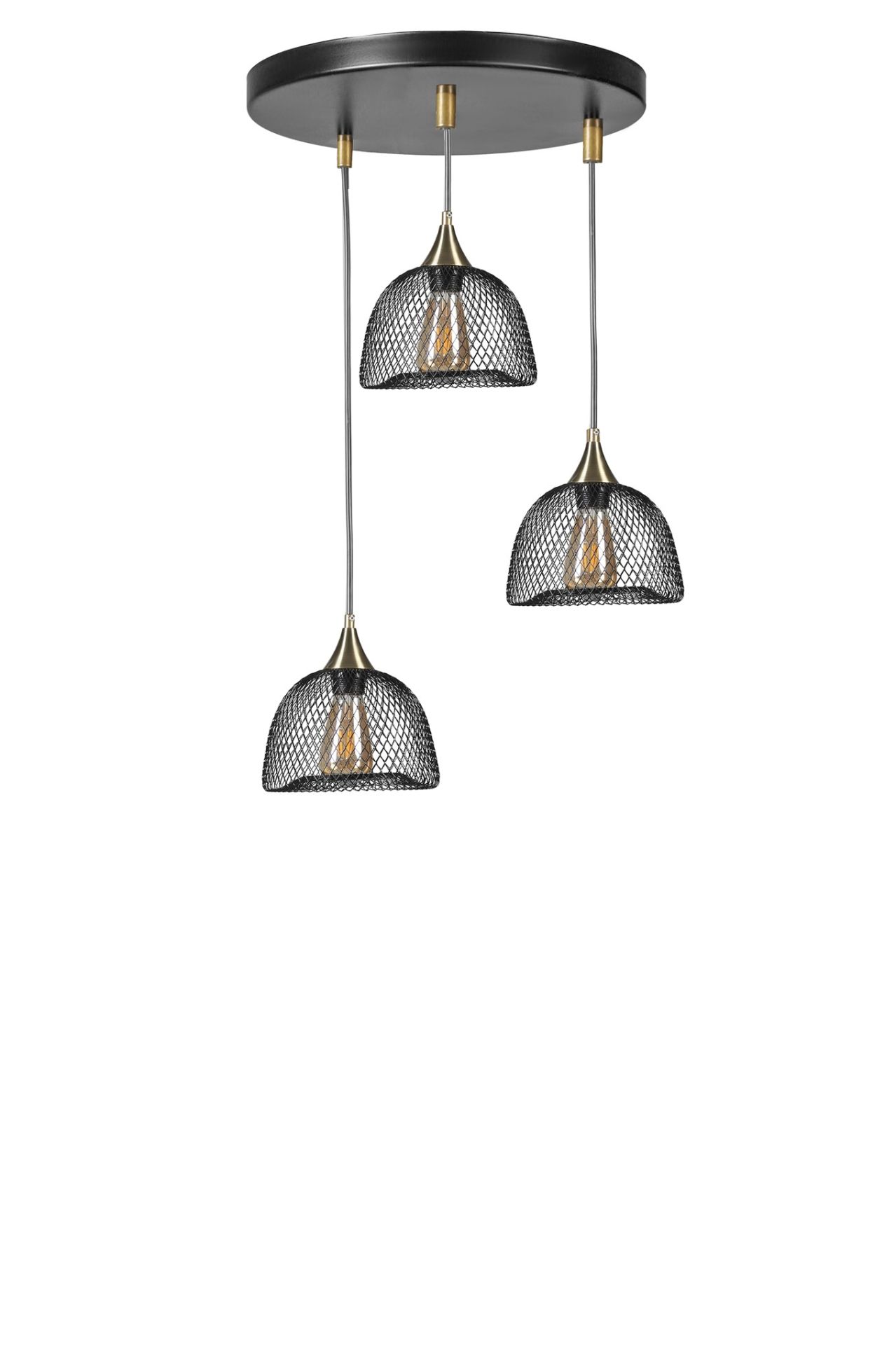 NASA 3 LÜ TEPSİLİ SİYAH SARKIT