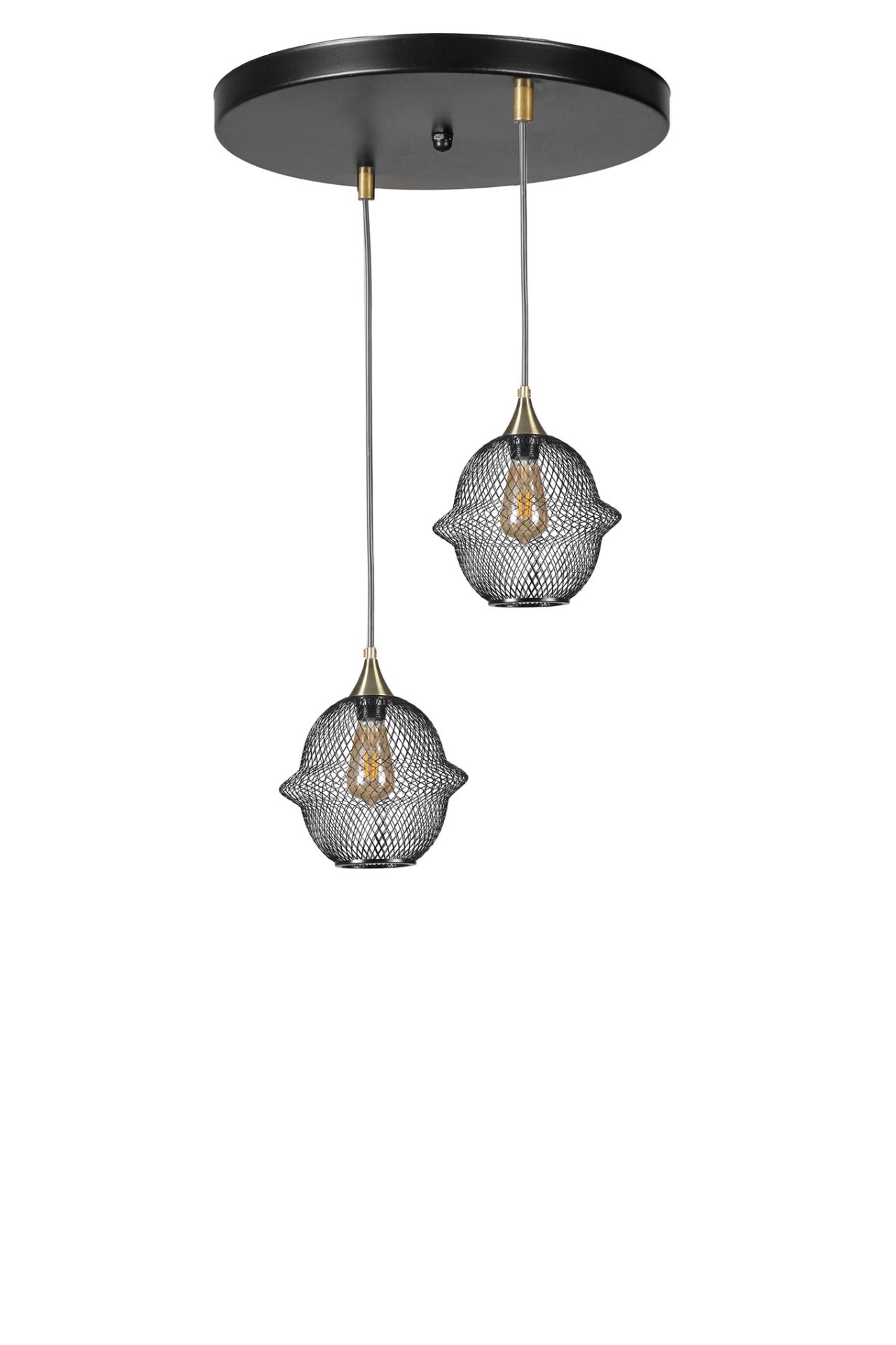 MERKÜR 2 Lİ TEPSİLİ SİYAH SARKIT