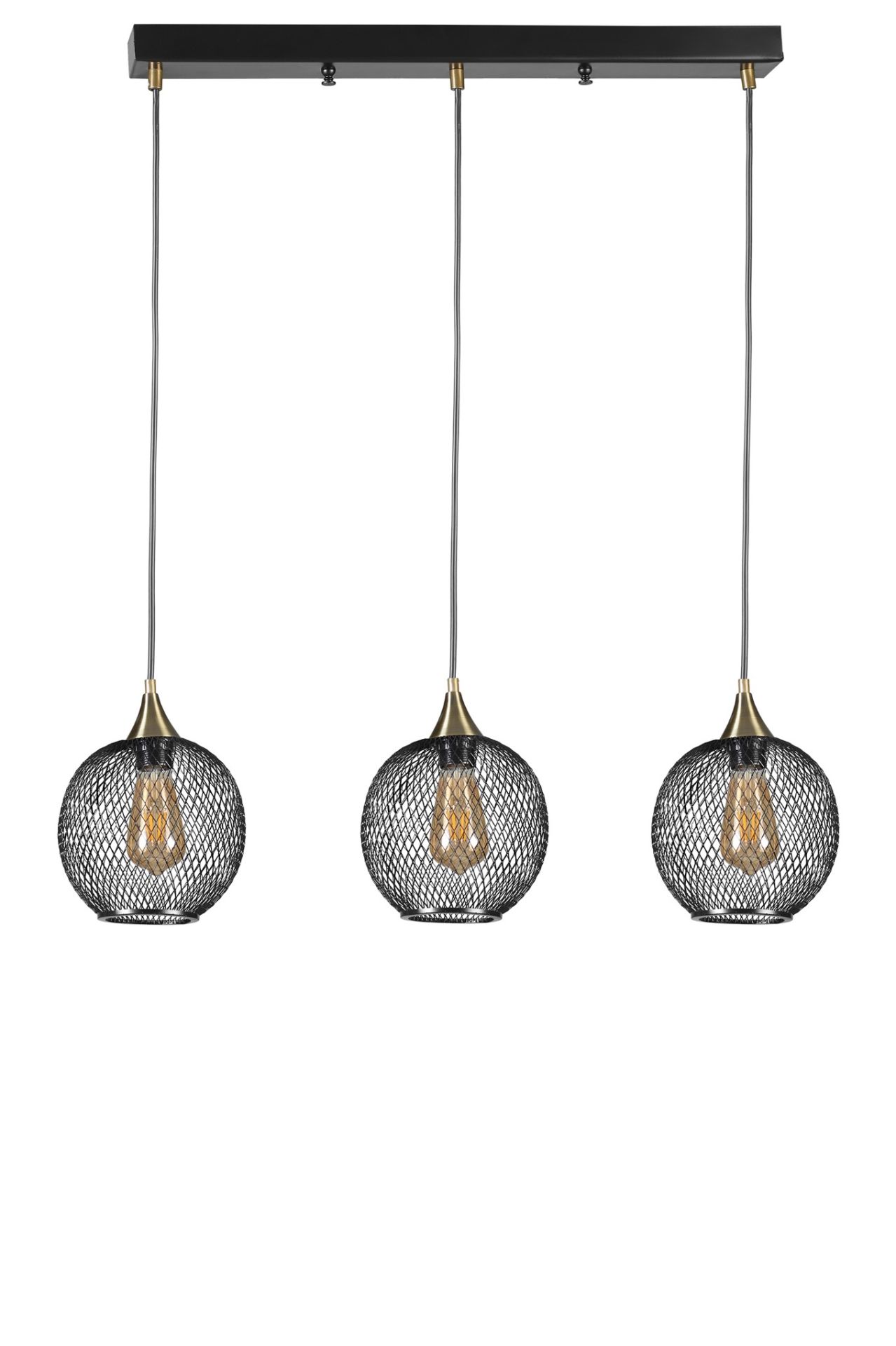 JUPİTER 3 LÜ SIRALI SİYAH SARKIT