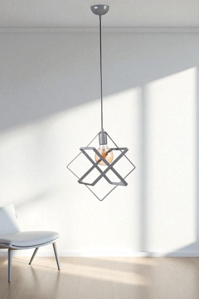 BERLİN RUSTİK TEKLİ GRİ SARKIT