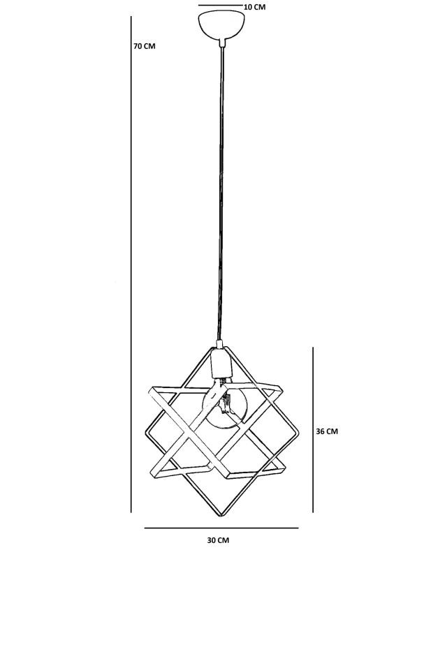 BERLİN RUSTİK TEKLİ TURUNCU SARKIT