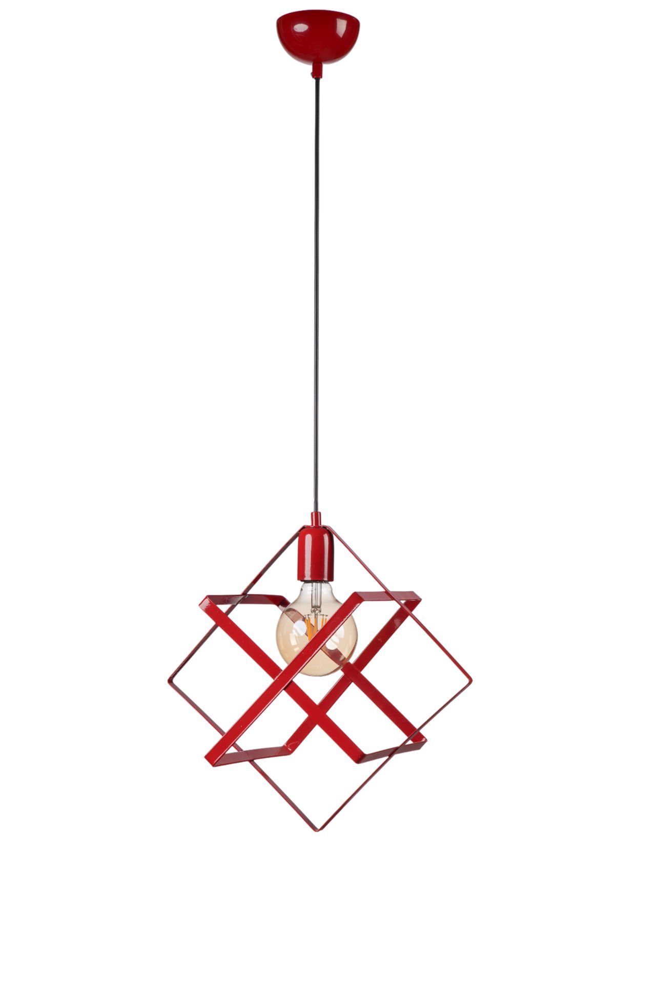 BERLİN RUSTİK TEKLİ KIRMIZI SARKIT