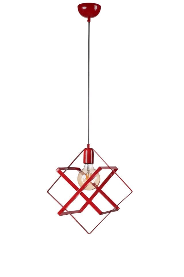 BERLİN RUSTİK TEKLİ KIRMIZI SARKIT