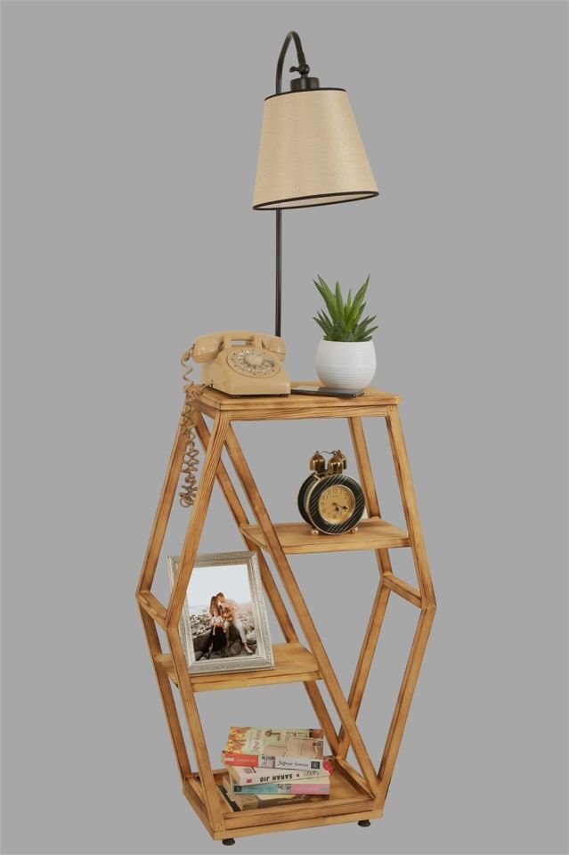 ASOS YANIK LAMBADER PRAMİT AÇIK HASIR ABAJURLU