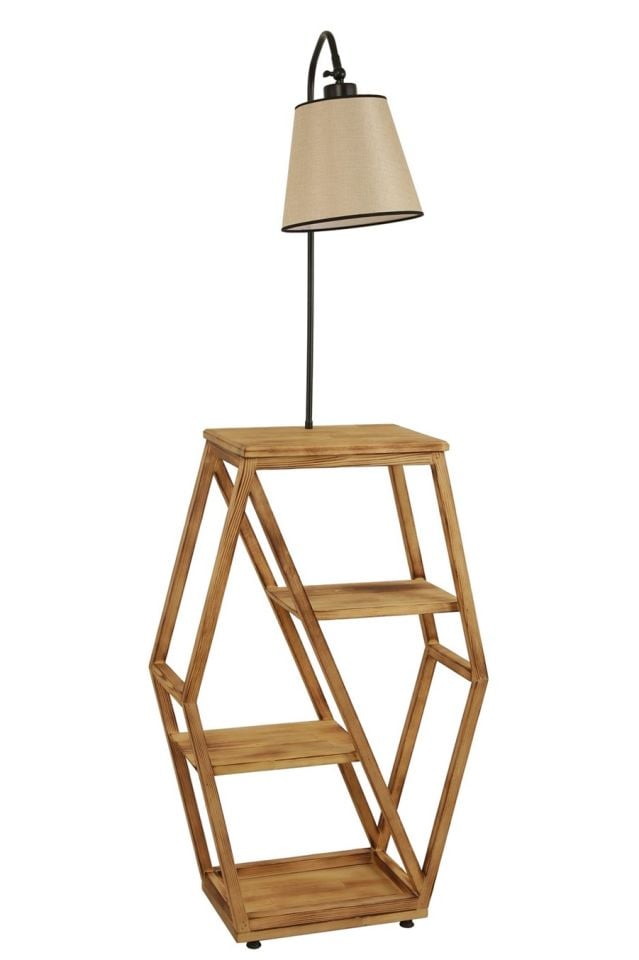 ASOS YANIK LAMBADER PRAMİT AÇIK HASIR ABAJURLU