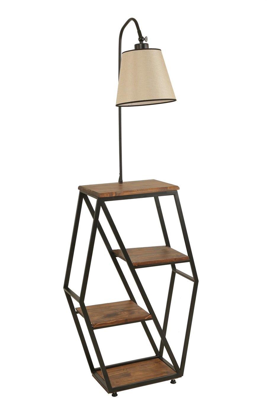 SEMBOL CEVİZ LAMBADER PRAMİT AÇIK HASIR ABAJURLU