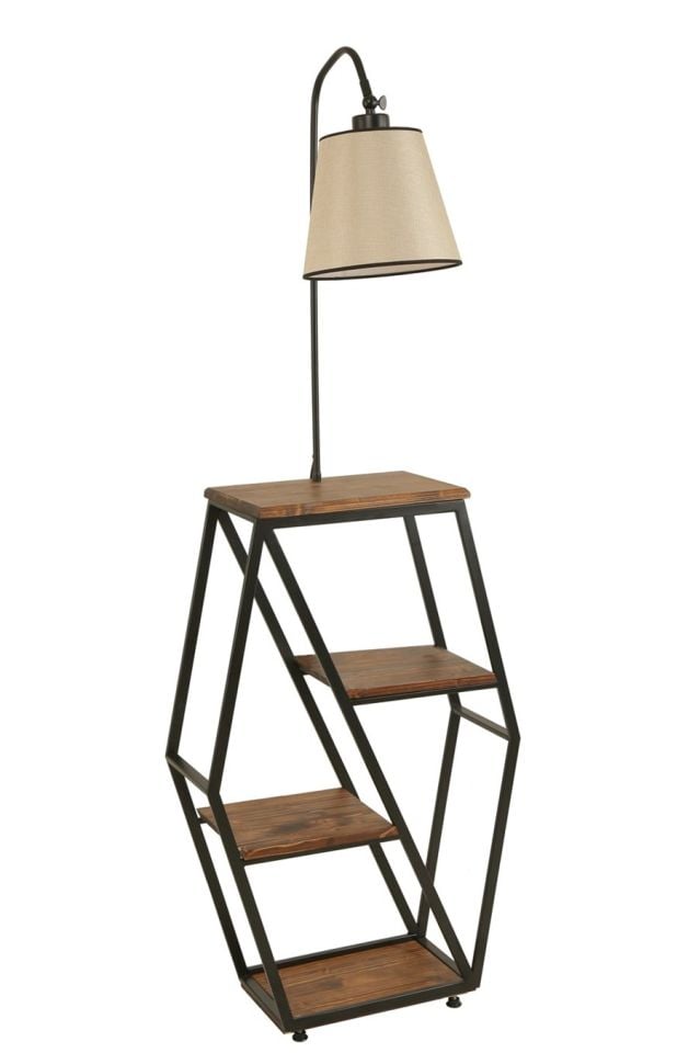 SEMBOL CEVİZ LAMBADER PRAMİT AÇIK HASIR ABAJURLU