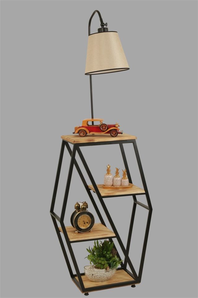 SEMBOL YANIK LAMBADER PRAMİT AÇIK HASIR ABAJURLU