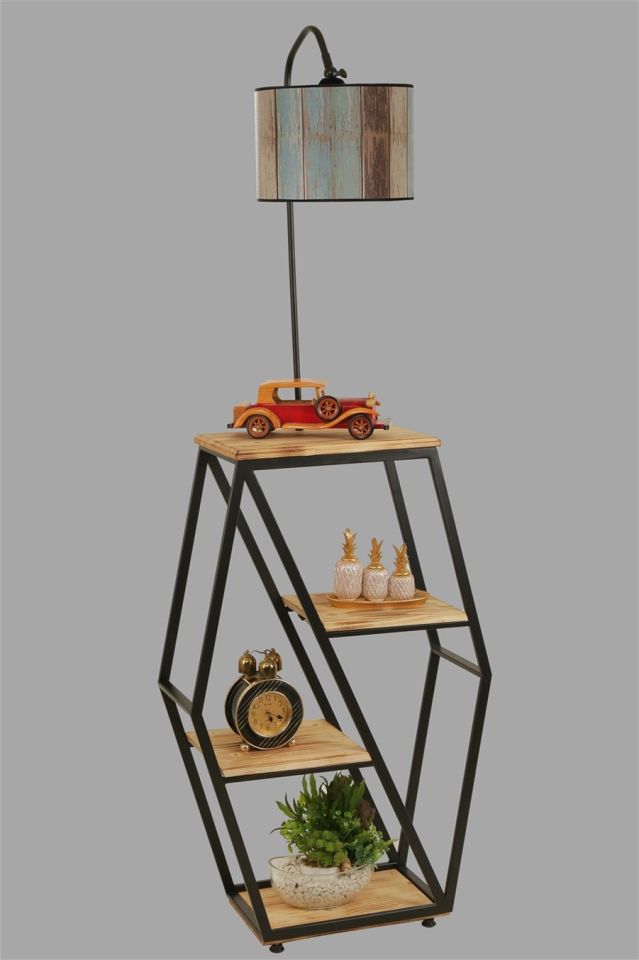 SEMBOL YANIK LAMBADER SİLİNDİR RENKLİ ABAJURLU