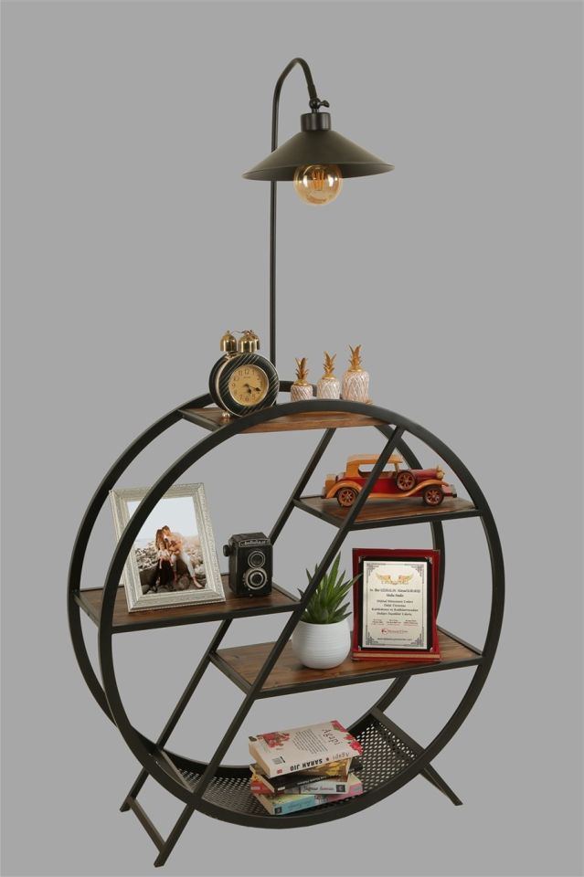 PLÜTON CEVİZ LAMBADER METAL BAŞLIKLI