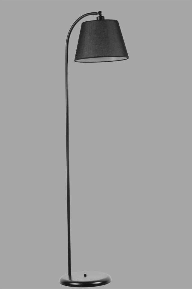 AZRA SİYAH PRAMİT HASIR SİYAH ABAJURLU LAMBADER