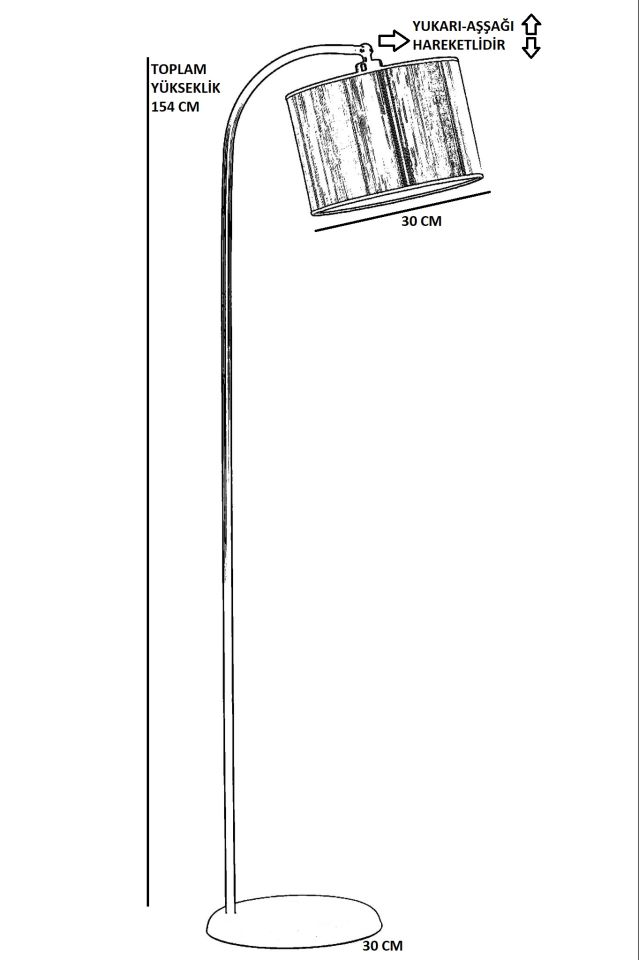 AZRA SİYAH SİLİNDİR RENKLİ ABAJURLU LAMBADER