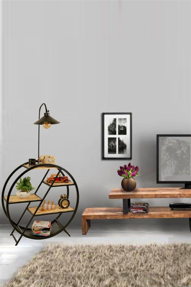 PLÜTON YANIK LAMBADER METAL BAŞLIKLI