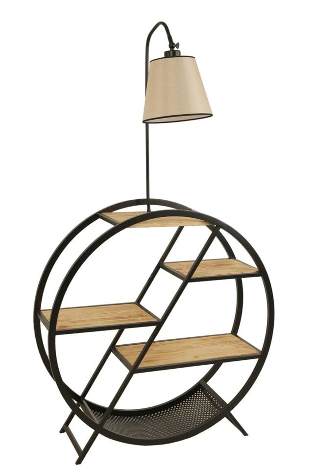 PLÜTON YANIK LAMBADER PRAMİT AÇIK HASIR ABAJURLU